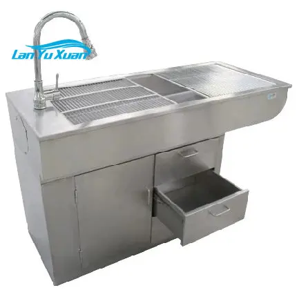 

lize2021 hot selling pet surgical table vet disposal table for clinicbathtub-for-dogs-supplier cats bathing tub bathtub wash