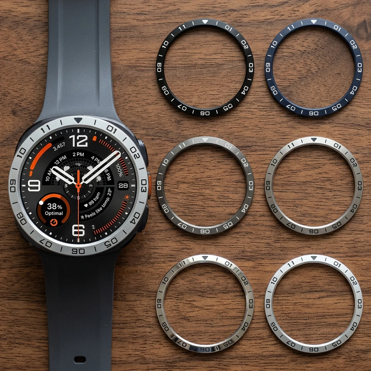 Bezel Dekorasi PC untuk Samsun - Watch Case Bumper ulasan dan harga