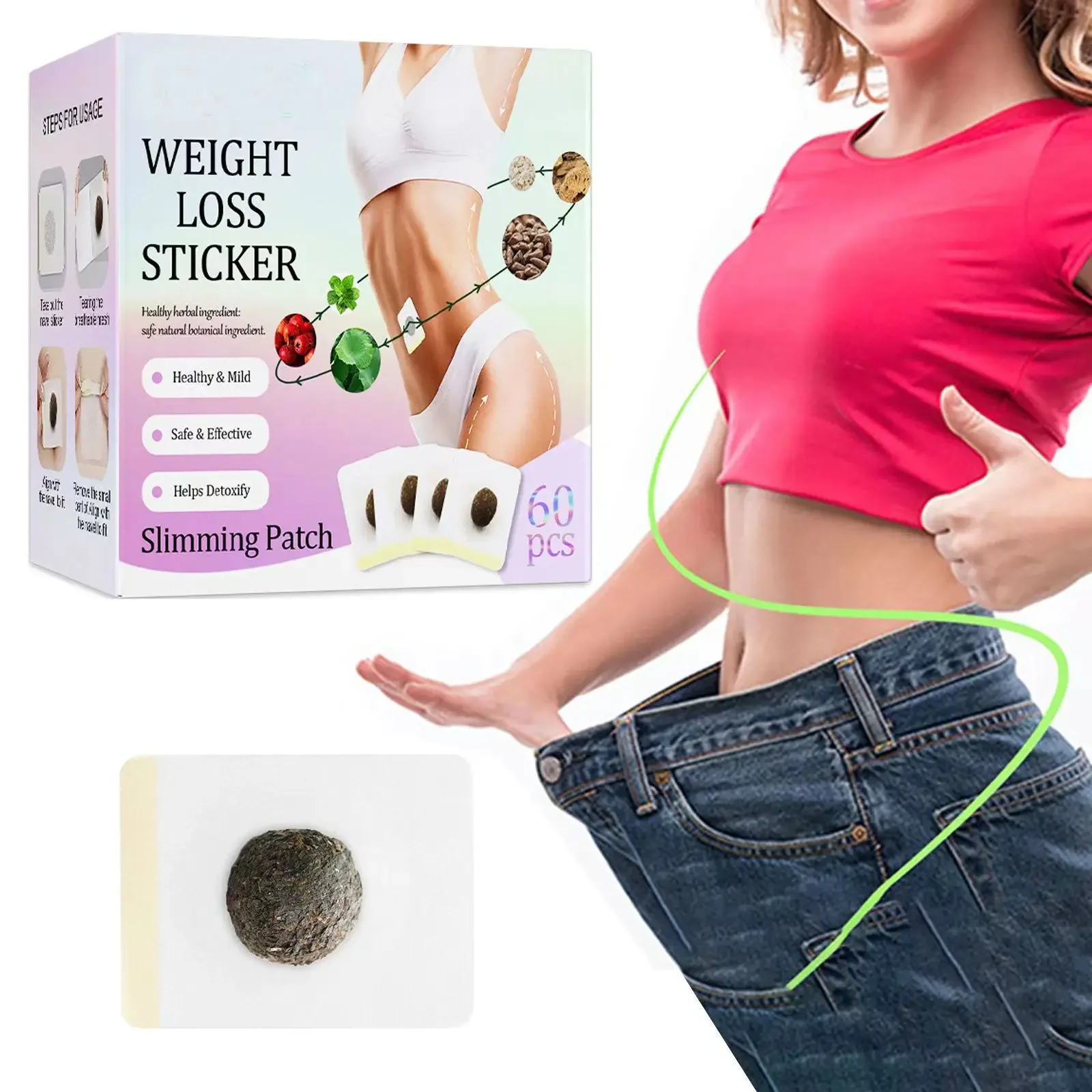 Weight Loss Slim Patch Fat Burning Slimming Products Body Belly Waist Losing Weight Cellulite Fat Burner Sticker