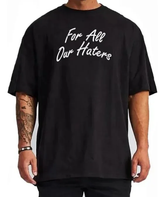 Men's We Love You Tribute Vintage Washed T-Shirt, Pink Blur Portrait Streetwear Graphic Tee