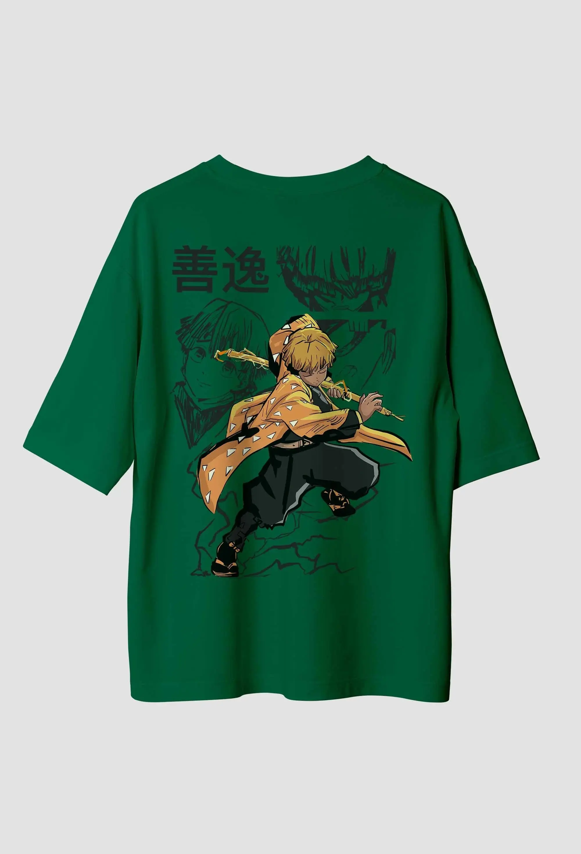 Oversized demon slayer gráfico t camisa das mulheres dos homens anime 2026 verão nova manga curta camiseta solta casual topos streetwear y2k roupas