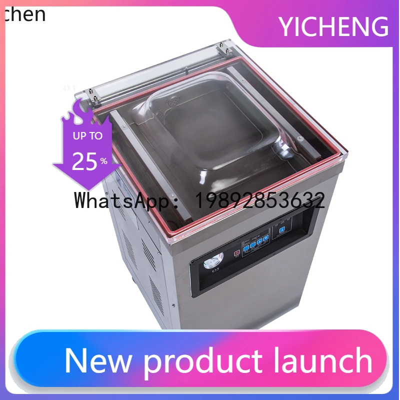 H2  automatic packaging machine dry and wet dual-purpose plastic sealing food vacuum sealing machine