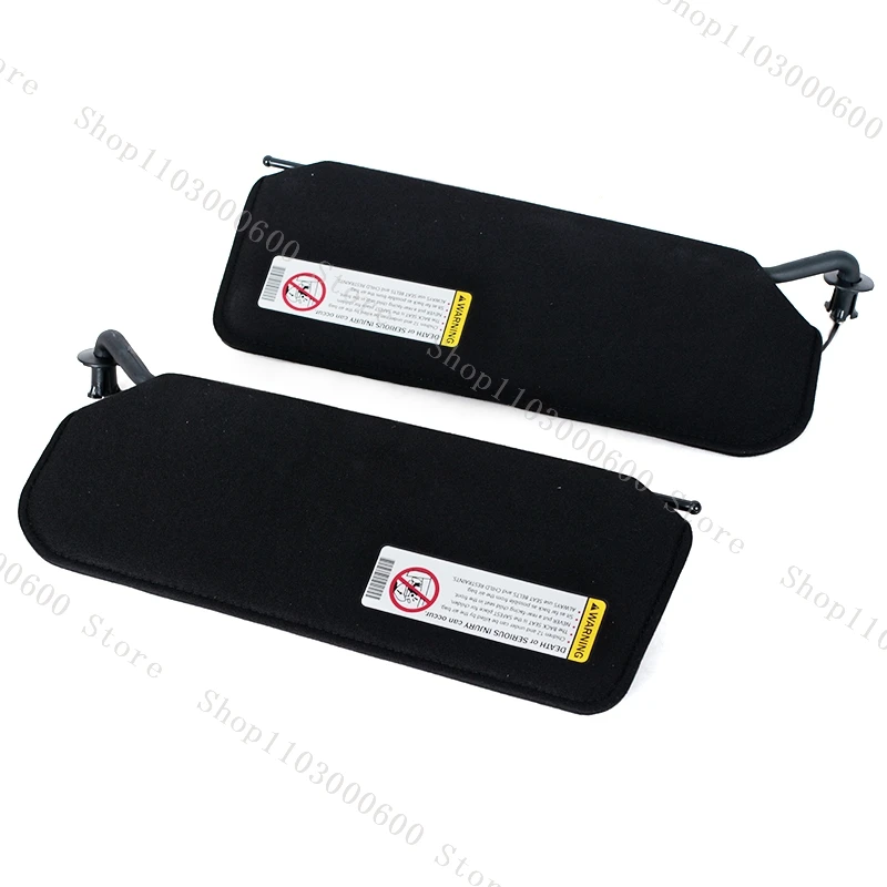 For Chevrolet Corvette C5 1997-2004 Car Interior Roof Sun Visor Sunshield  Sunshade With Light Makeup Mirror 10442033 10442034