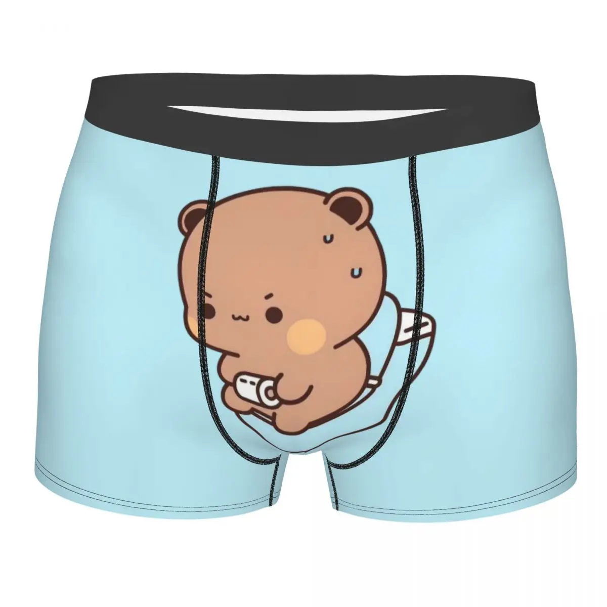 

Забавные боксеры Bubu на заказ, мужские трусы, нижнее белье, новинка, трусы