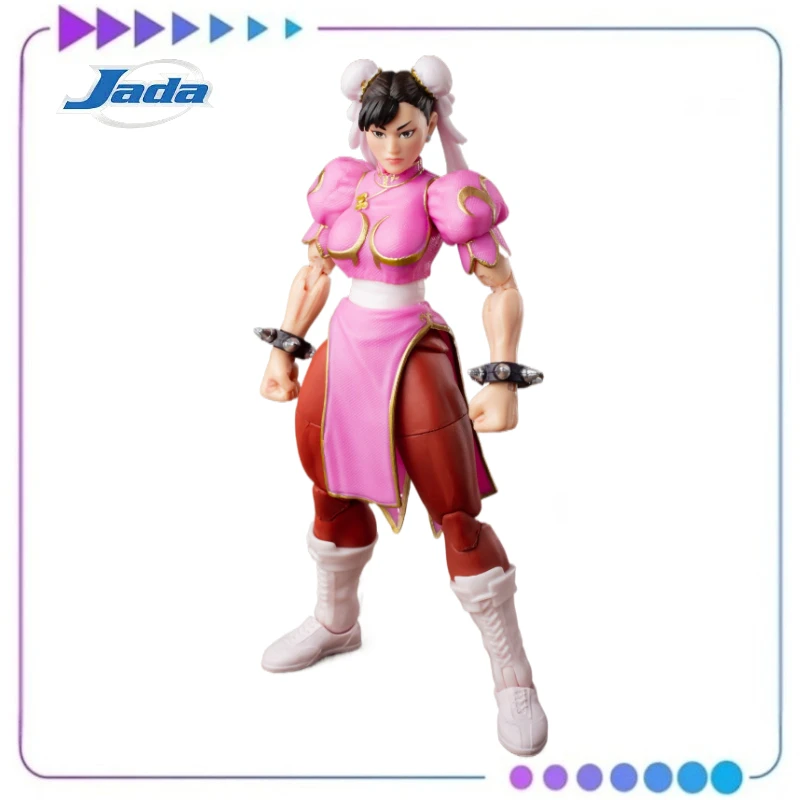 

【Original】Jada Toys Ultra Street Fighter II: The Final Challengers Chun-Li 2024 SDCC 1/12 Scale Action Figure Model Toy