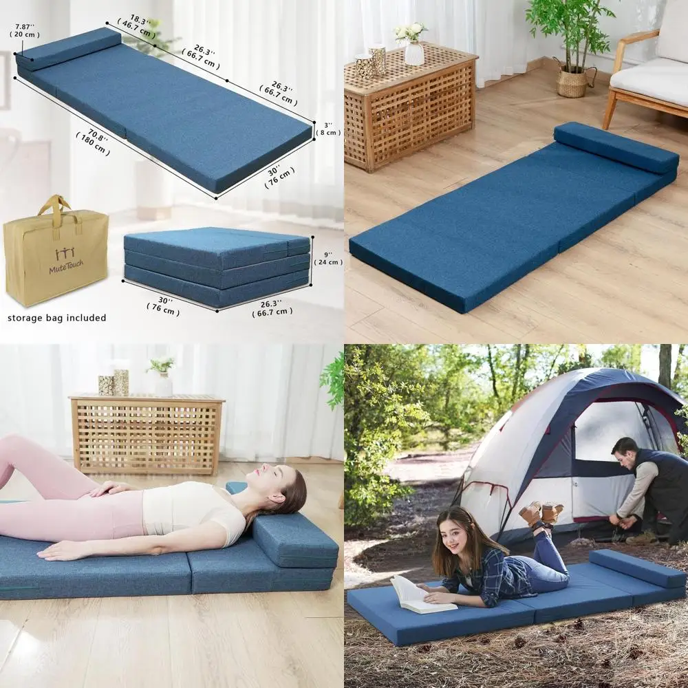 

Compact Twin Size Inflatable Mattress for Outdoor Adventures and Comfortable Sleeping