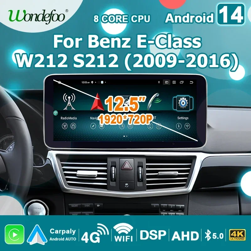 Wireless Carplay Android Auto 12.5