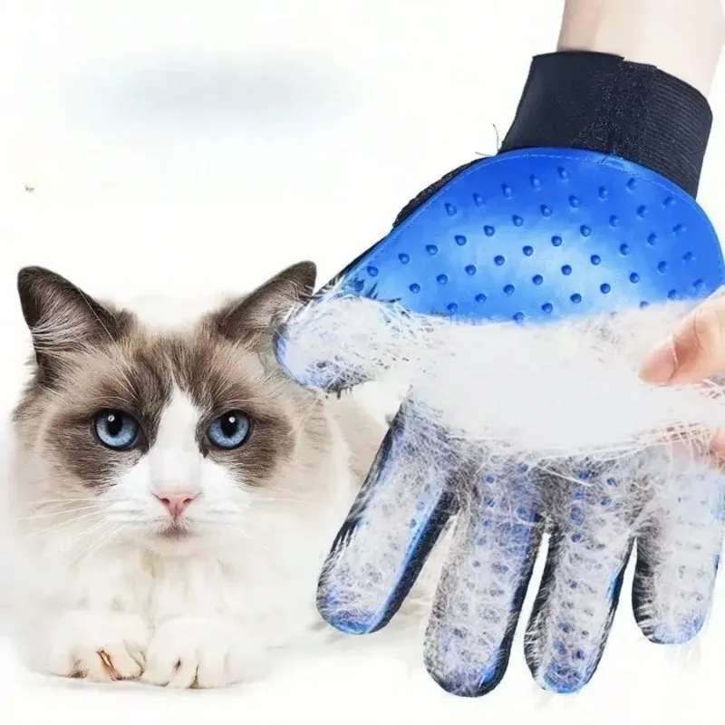 Pet Haar Handschuh Kamm Haustier Hund Katze Pflege Reinigung Handschuh Enthaarung Haarentferner Massage Pinsel Tier Liefert Katze Zubehör