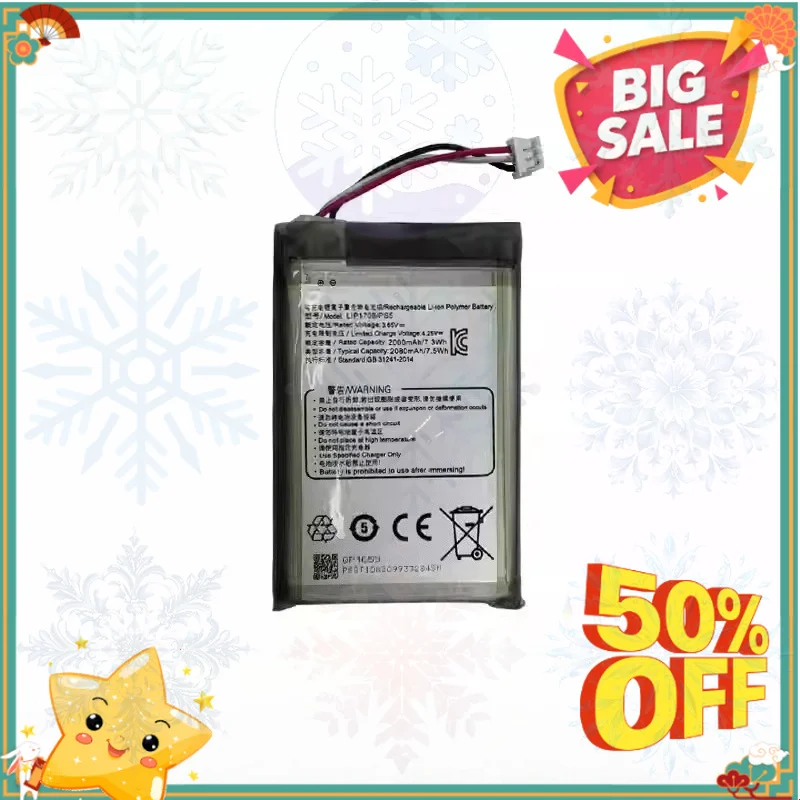 SWZY New 3.85V 2000mAh Rechargeable Battery for Sony PS5 LIP1708 High Quality Controller Battery