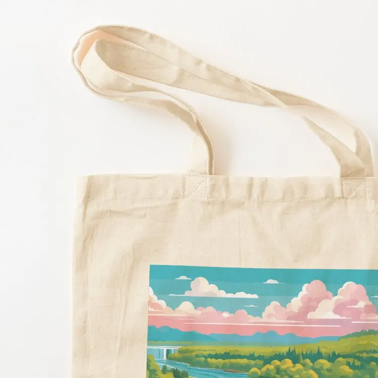 Niagara Falls Landscape Tote Bag Custom bag Women's bags tote bag women sacs de shopping