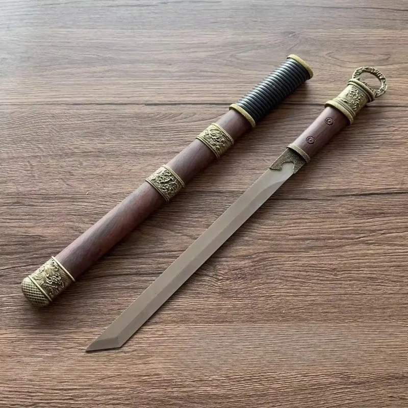 40cm Portable Version of Bad Man Tang Hengdao Tiananxing Cos Ring Head Knife Has Not Been Bladed