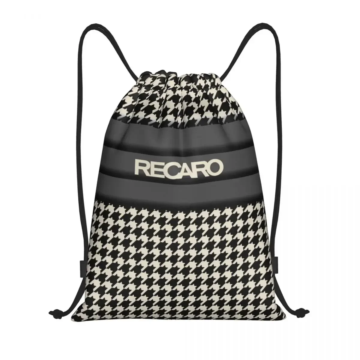 Personalized Recaros Drawstring Bag for Women and Men Portable Sports Backpack Workout Backpacks view 4