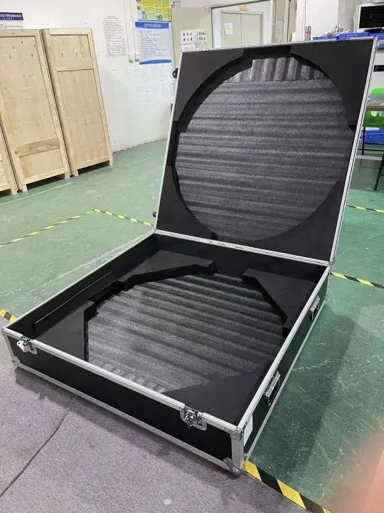 Nieuwe Draagbare Tas Geschikt Voor Metalen Model 360 Graden Fotocabine Flightcase 360 Glazen Flightcase Geavanceerd Draagbaar Aangepast Formaat