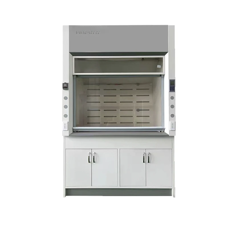 All-steel experimental counter laboratory workbench steel wood CCTV all-steel side platform operation chemical fume hood