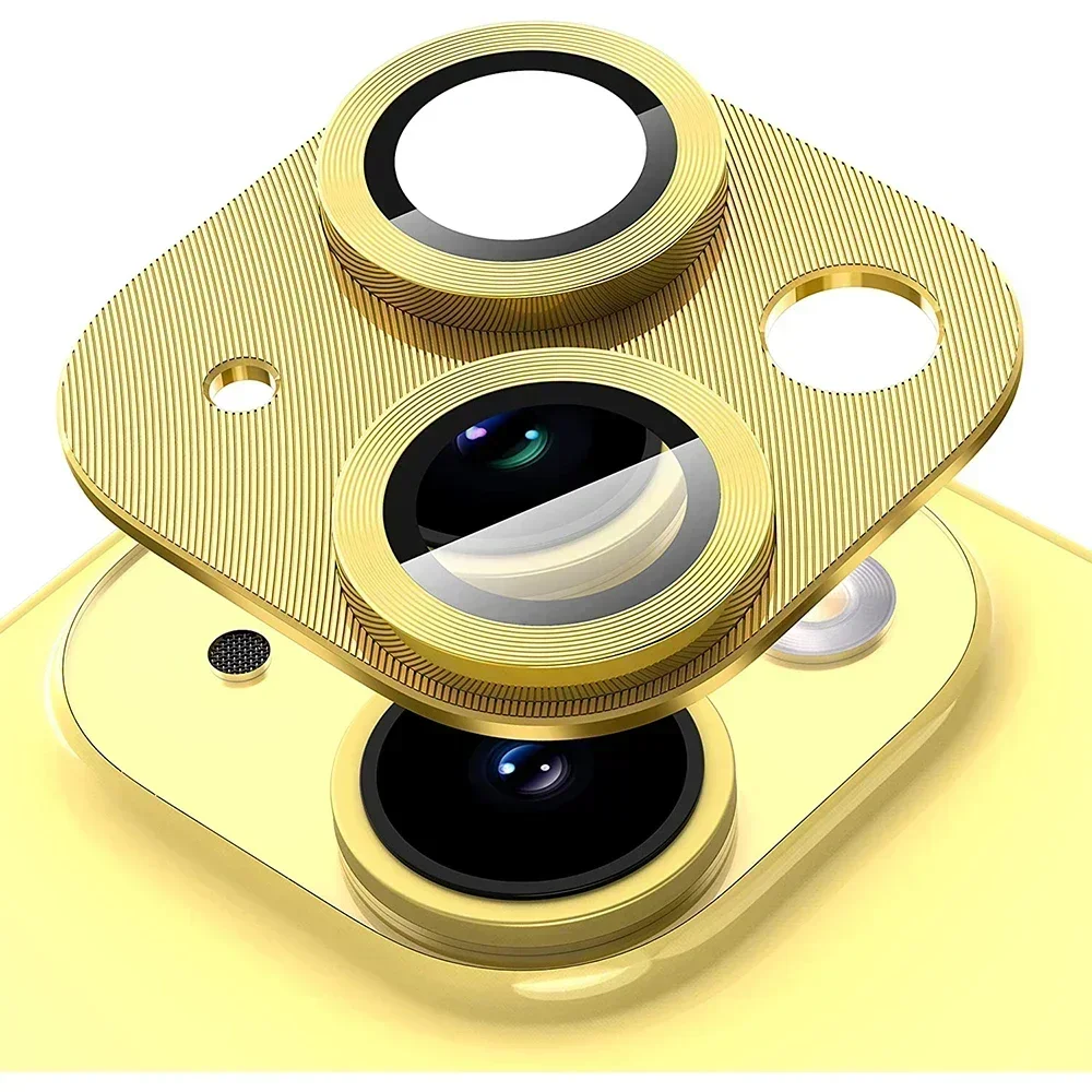 금속 카메라 렌즈 보호대 커버, 강화 유리 보호 액세서리, 아이폰 14 플러스, 13 프로 맥스, 12 미니, 14 프로