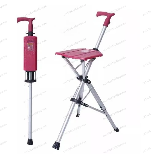 

Новая высококачественная складная трость-стул из алюминиевого сплава с регулировкой высоты, выдерживающая нагрузку до 110 кг, для пожилых людей, с сиденьем и подставкой для ног, для рыбалки.