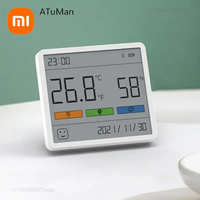 Xiaomi DUKA Atuman LCD Electronic Digital Temperature Humidity Meter Clock Indoor Outdoor Thermometer Hygrometer Weather Sensor