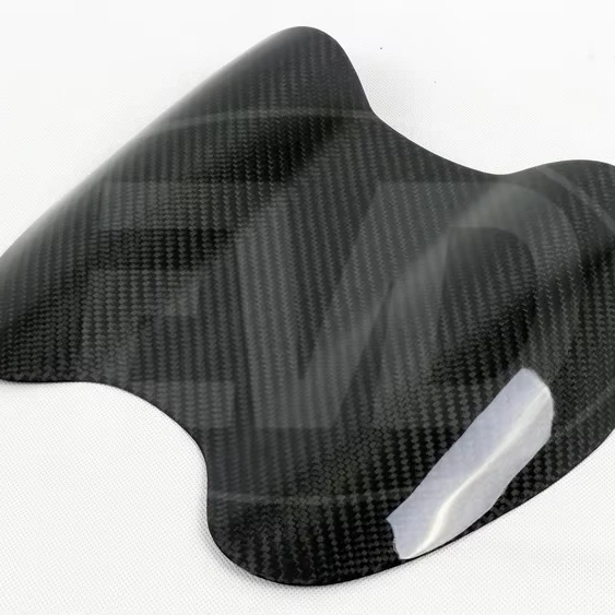 

Oem Style Carbon Fiber Dash Panel Cover for 2008-2015 Mitsubishi Lancer Evolution Evo 10