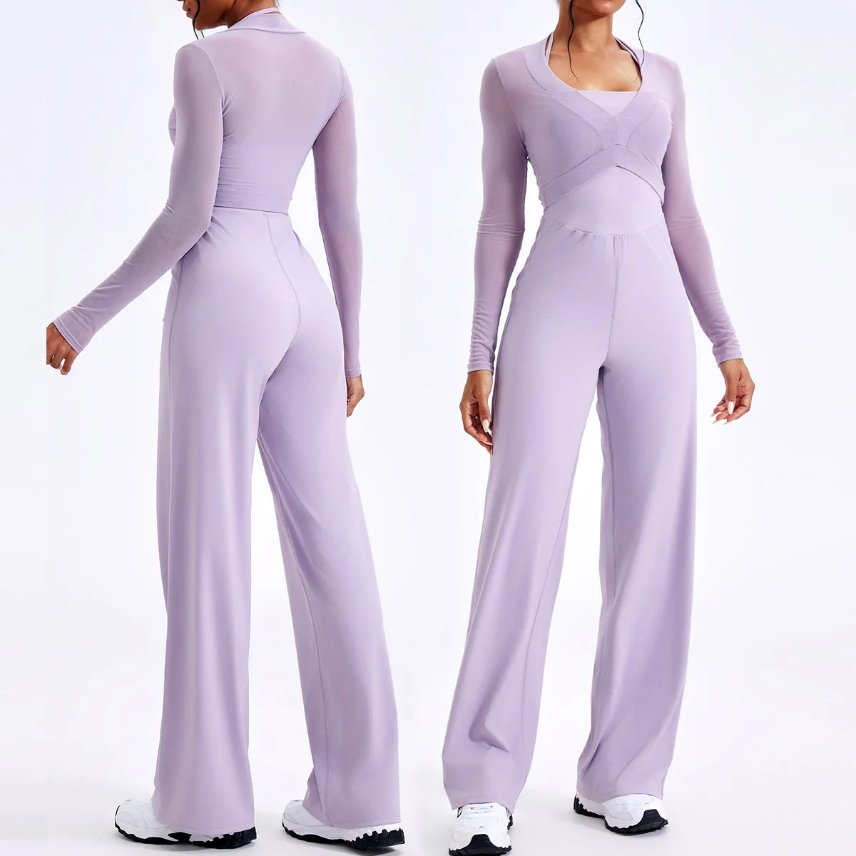 

Женские укороченные топы Футболки для йоги Однотонный спортивный топ с длинным рукавом Рубашки для бега Сексуальный открытый пупок Быстросохнущая спортивная одежда для фитнеса и спортзала