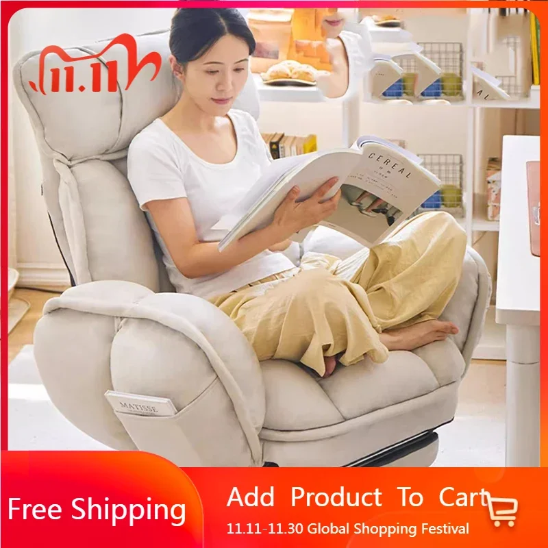 

Study Throne Office Chair Vanity Salon Lazy Makeup Designer Computer Office Chair Comfortable Silla Oficina Trendy Furniture