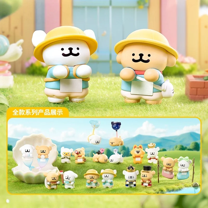 

Genuine 2025 New Maltese Line Dog Fun Lying Blind Bag Blind Box Anime Figure Doll Car Ornaments Figurine Toy Girls Gift