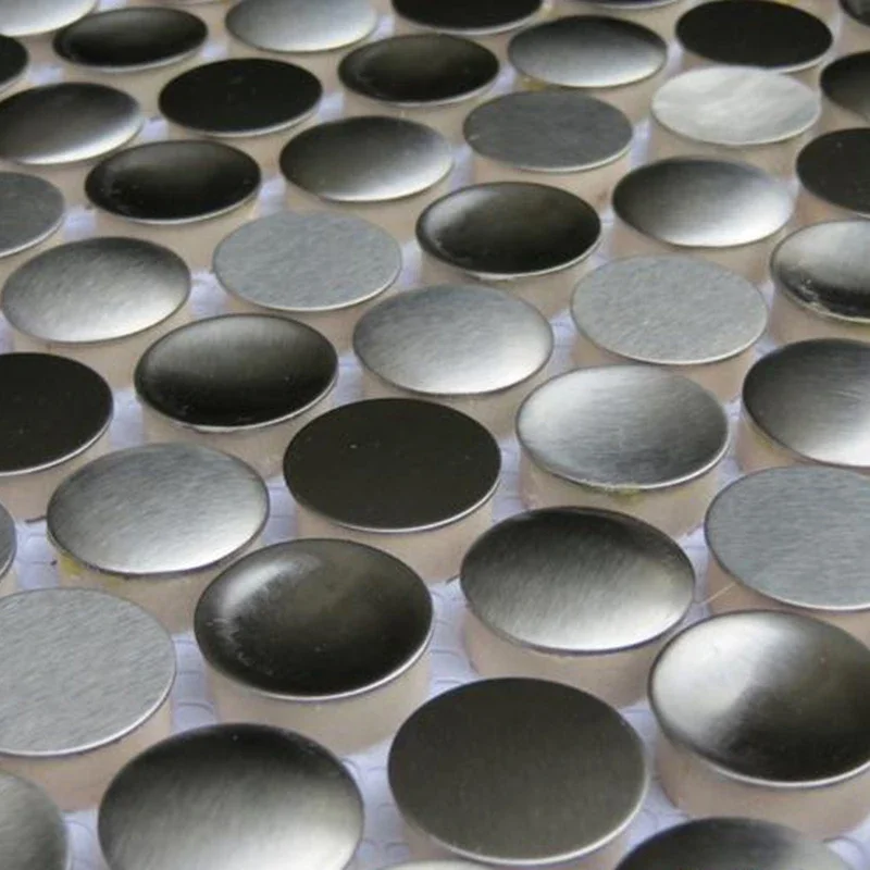 3D Silver Round Bru… - image