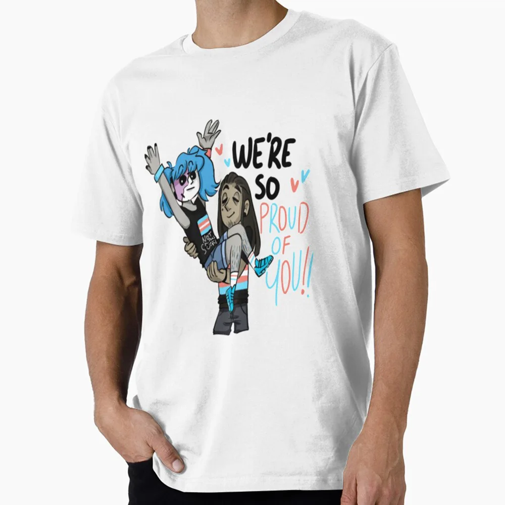 Were proud of you! Sally face Super gearboy Video game Gift T-Shirt for gamer 100% Cotton Short-Sleeve Unisex Tee All Size Tops