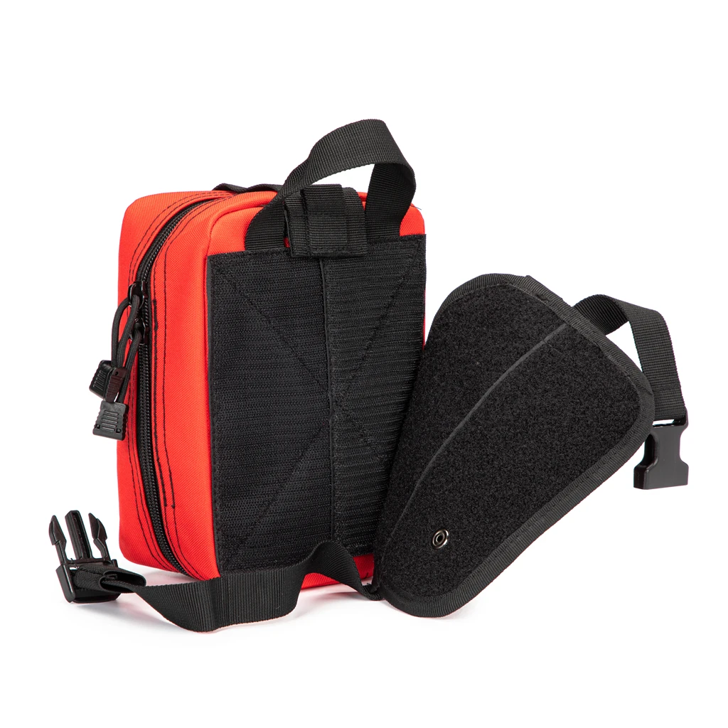 First Aid Bag MOLLE EMT IFAK Hip Pouch Rip-Away Trauma Medical Emergency Utility Bag for Outdoor Hiking Camping Trekking Hunting