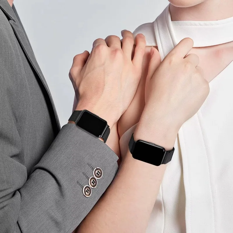 Milanese Loop Strap For Samsung Galaxy Fit 3 Metal Magnetic Comfortable Durable Bracelet Samsung Galaxy Fit 3 Correa Accessories