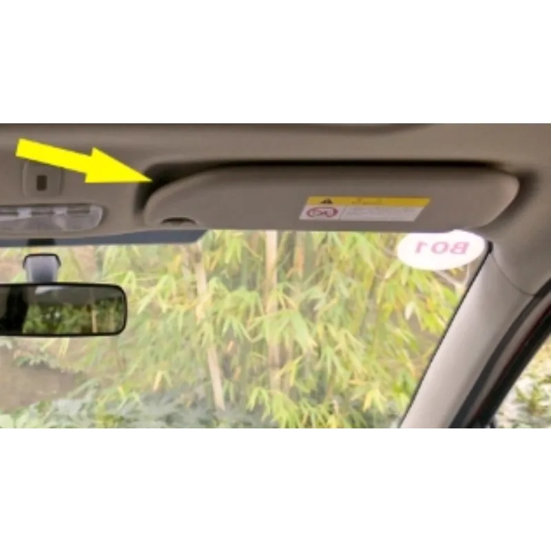 أصلي لبيجو 301 لسيتروين C-Elysee 2014- C3-XR C3L حاجب من الشمس الأيمن مع مرآة مكياج جديدة تمامًا