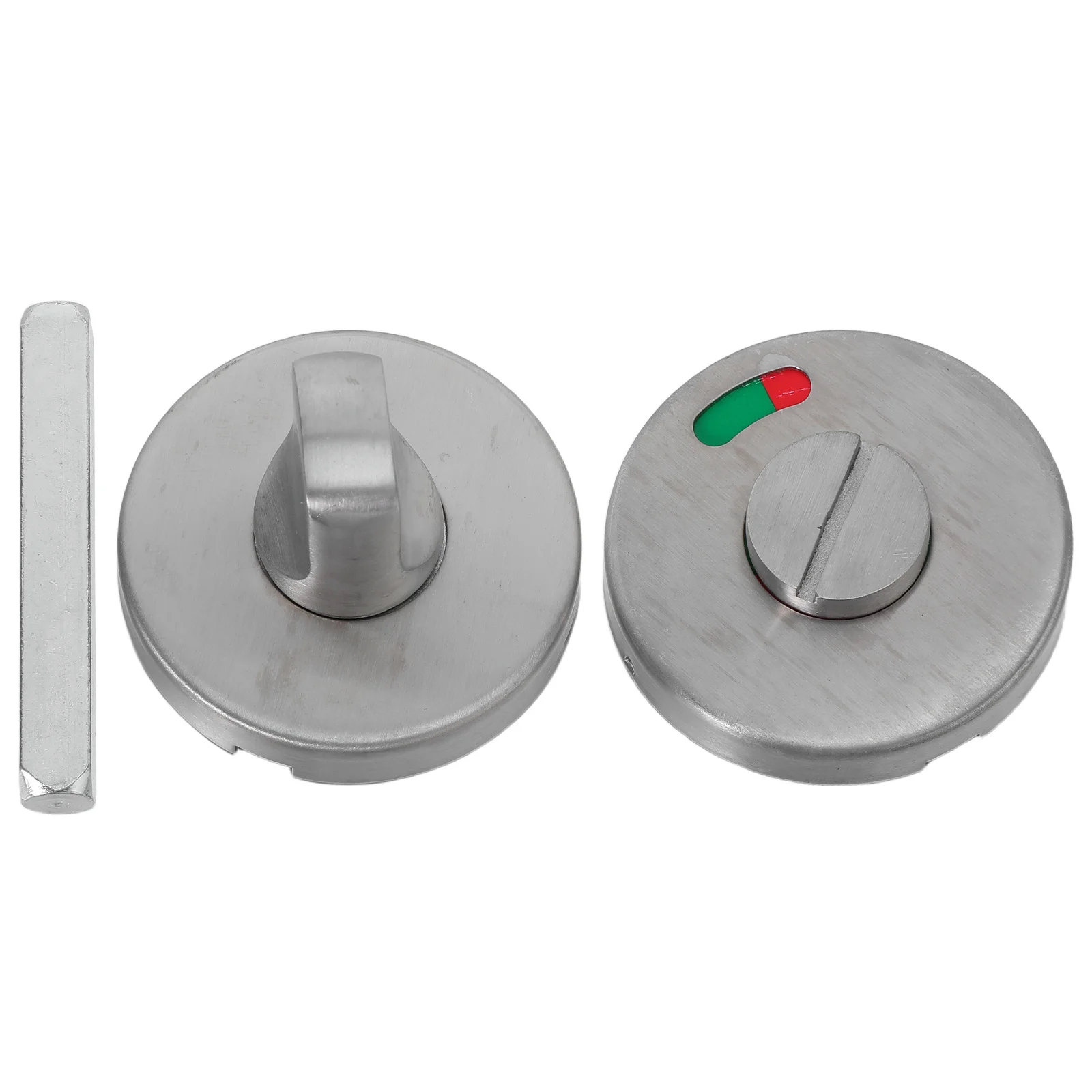 

Smart Design Bathroom Door Lock Set Includes Mounting Hardware Quick DIY Installation Suitable for Wooden Doors Privacy