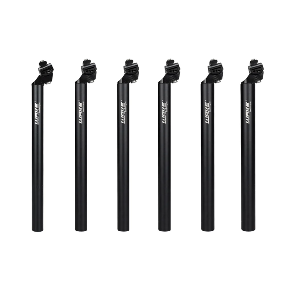 WAKE Bicycle Seatpost 350mm 25.4 27.2 28.6 30.4 30.9 31.6 Adjustable Bike Seat Post Tube Saddle for MTB Mountain Road Bike BMX