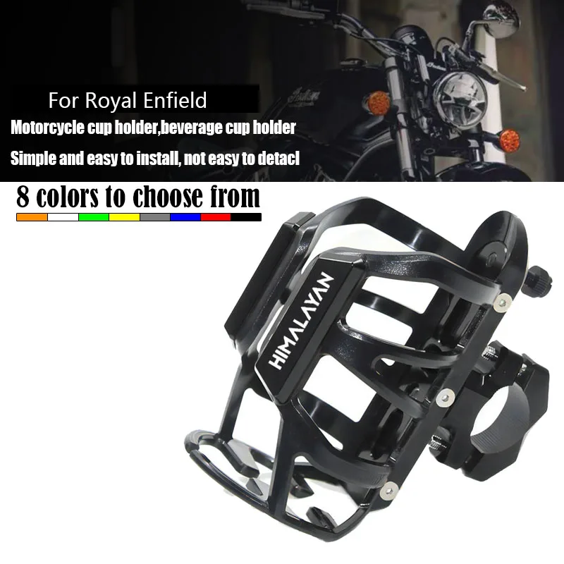 For Royal Enfield Himalayan 411 400 Bullet/Meteor/Classic 350 500 Interceptor 650 INT650 Motorcycle Drink Water Bottle Cage Cup