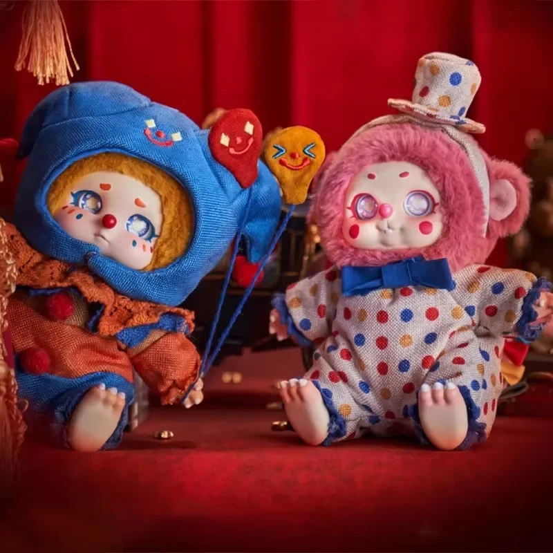 TimeShare Cino Dreamland Circus Plush Vinyl Blind Box Cute Doll Figure Surprise Trend Toy Home Decor Ornament Birthday Gift Toys