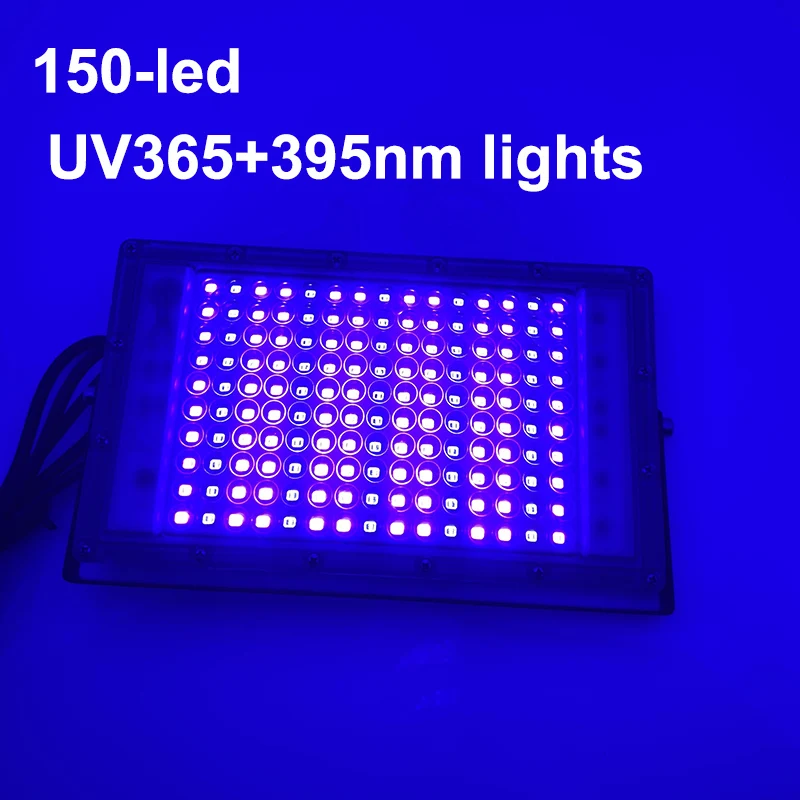 39nm 365nm Led الأشعة فوق البنفسجية الكاشف 220 فولت الأشعة فوق البنفسجية مصباح مسرح المرحلة Blacklight مقاوم للماء ديسكو حفلة المرحلة الخلفية k