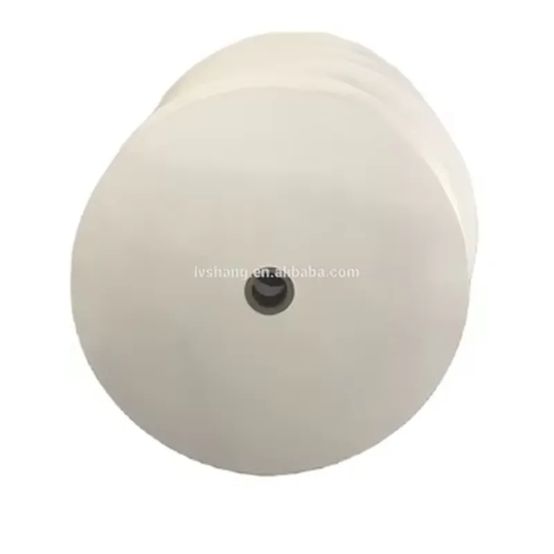 PE Coated White Duplex Board Single Side Paper Bottom Roll Food Grade Waterproof Custom Size Beverage Cups for Coffee