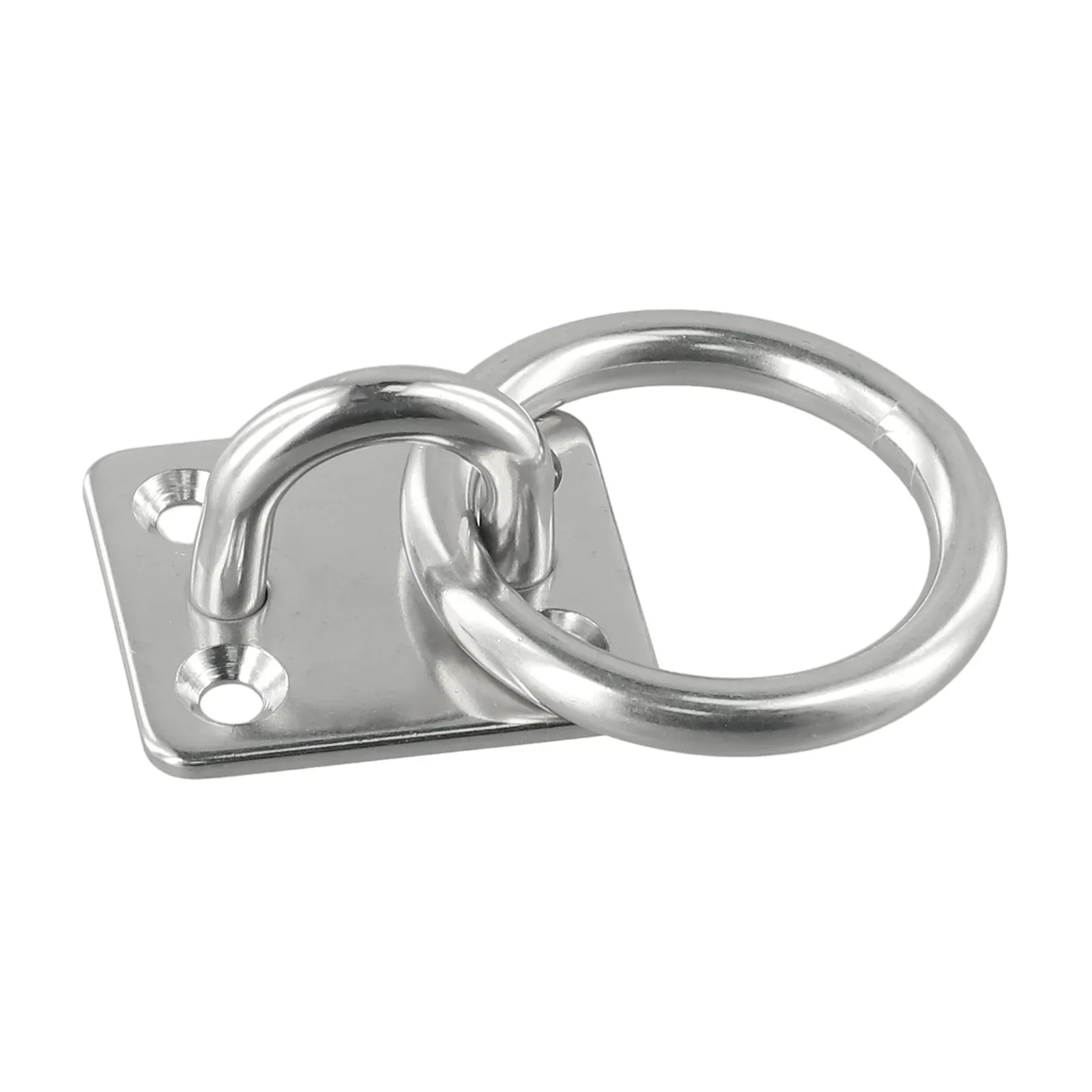 Premium Stainless Steel Eye Plate with Ring (6mm) – The Perfect Choice for Lashing & Tying Down Your Boat and Yacht