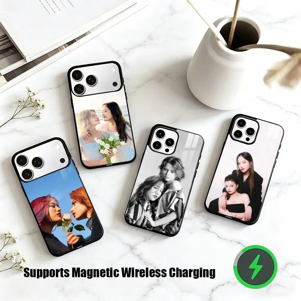 

P-Pink Theory Freen Becky Phone Case For iPhone17,16,15,14,13,12,11 Plus,Pro Supports Magnetic Wireless Charging