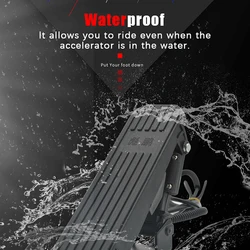 Foot Pedal 2 3 Pins Electric Bike Scooter Throttle E-bike Electric Tricycle Accelerator Pedal Speed Control Motorcycle Throttle