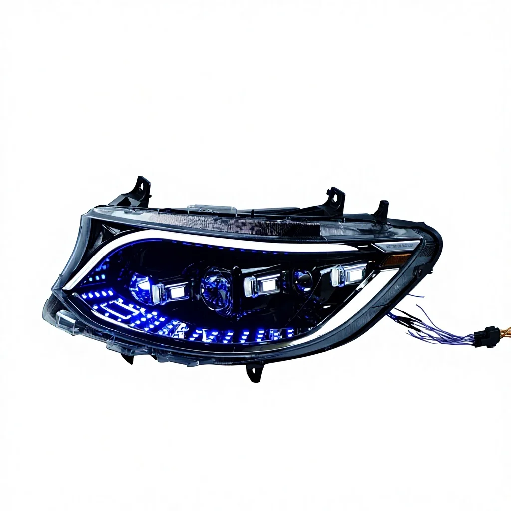

KQX 2014-2019 Benz Sprinter W907 Car Lamps Assembly S-Class Style 12V LED Auto Headlights Projector Lens Upgrade Accessories