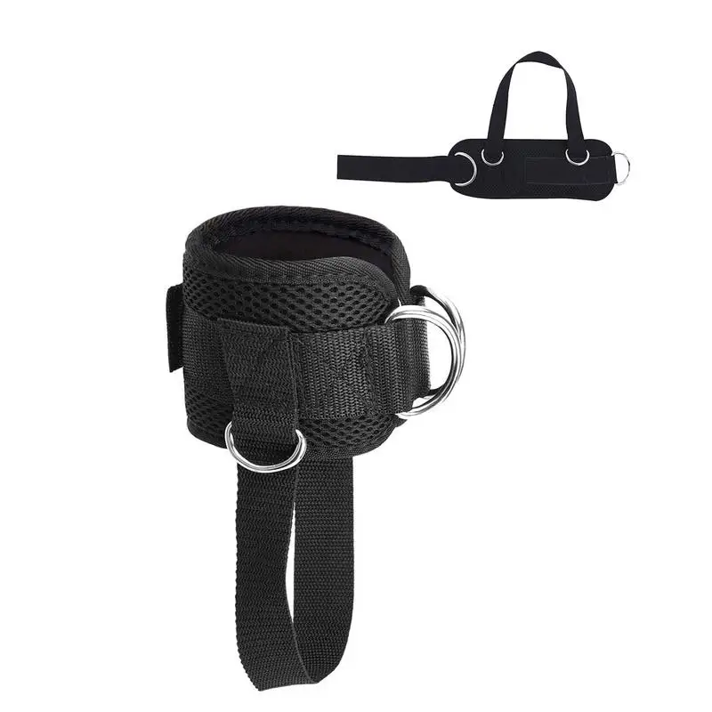 Lifting Straps Enhanced Rotating D-ring Ankle Strap For Cable Machine Gym Ankle Cuff For Kickbacks Leg Extensions Booty Hip