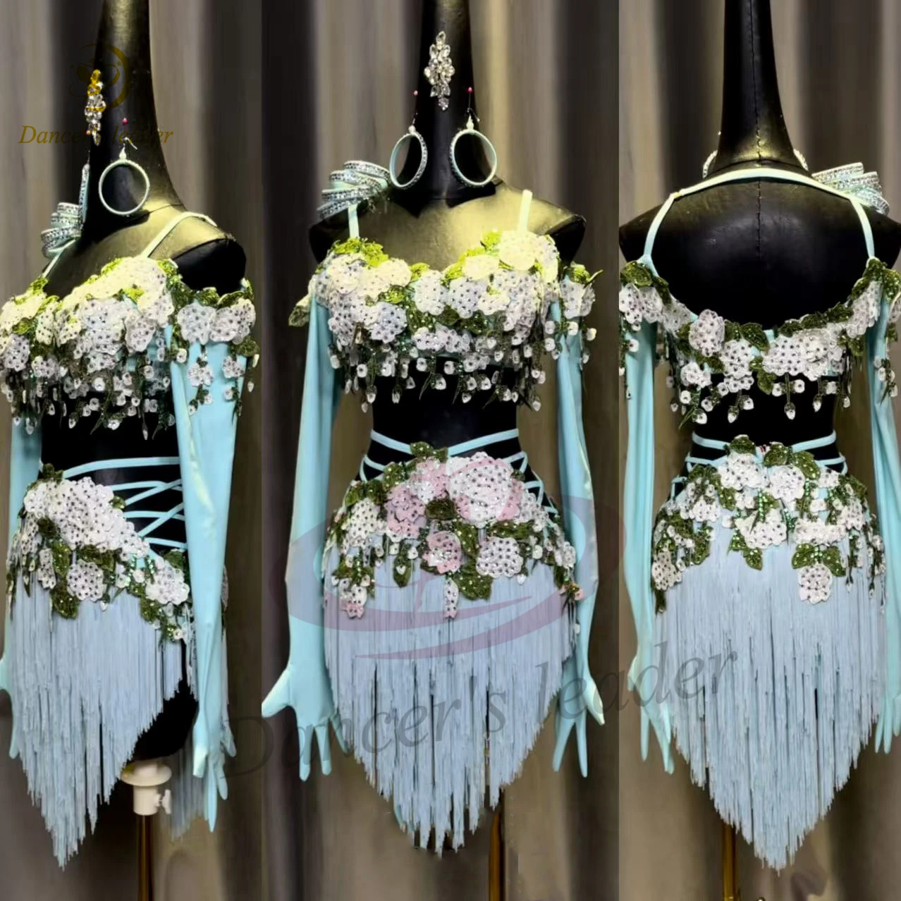 

Латинские танцы AB Stone Женское, взрослое, детское, элитное, индивидуальное, синее, с цветочной, с морской кисточкой, черное платье для выступлений в бассейне, самба