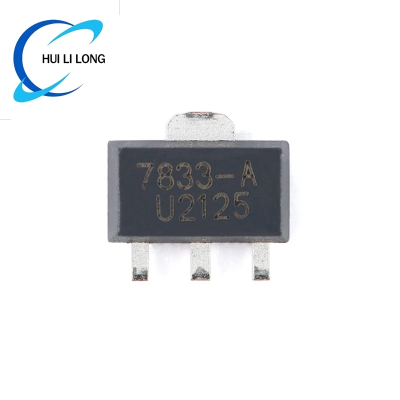 20pcs/10pcs HT7833 HT7833-A SOT-89 Output 3.3V/450mA Low Dropout Linear Regulator LDO Chip IC Integrated Circuit