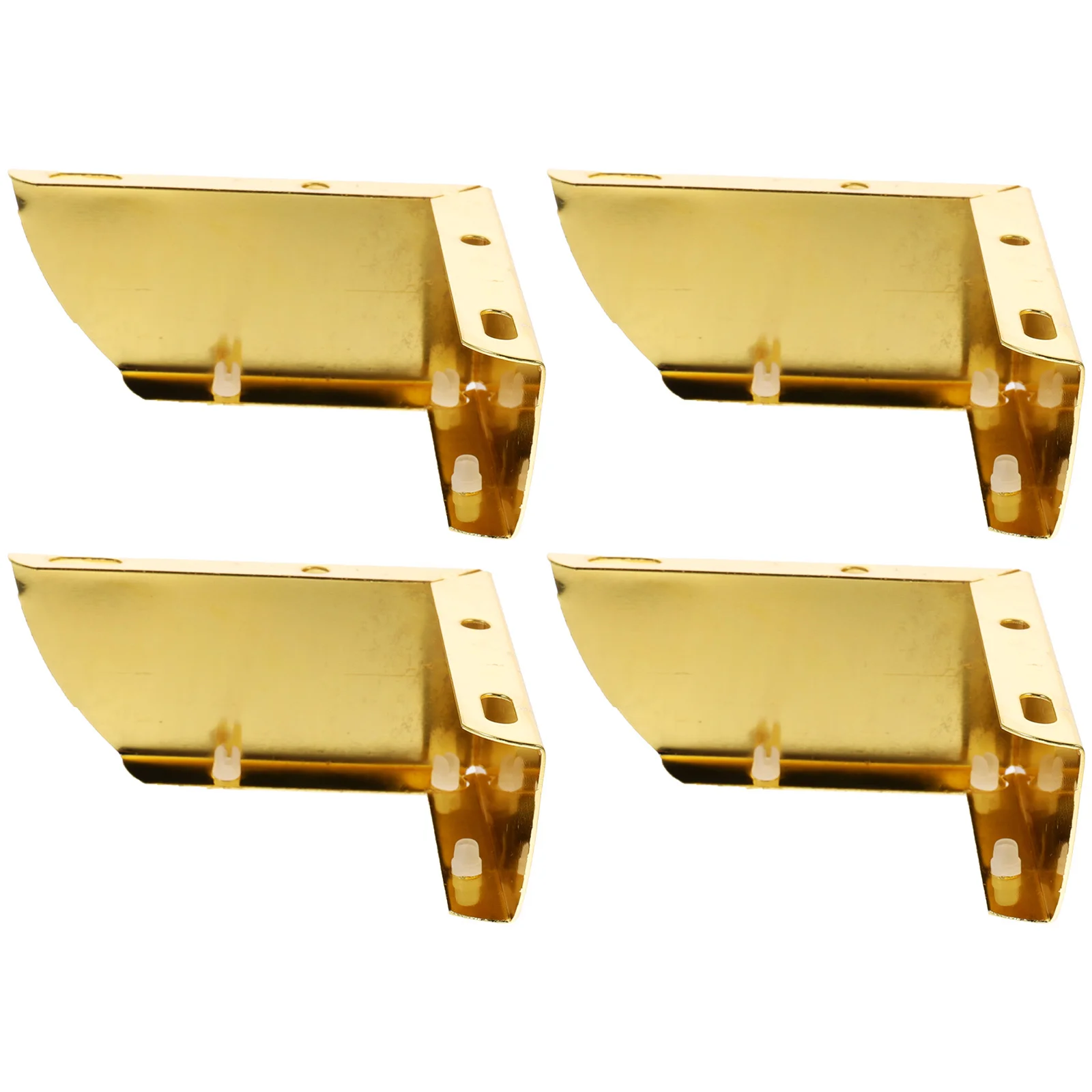Pernas de móveis de ferro, 4 unidades, resistentes, pés de suporte para armários, armários, sofás, pernas de móveis