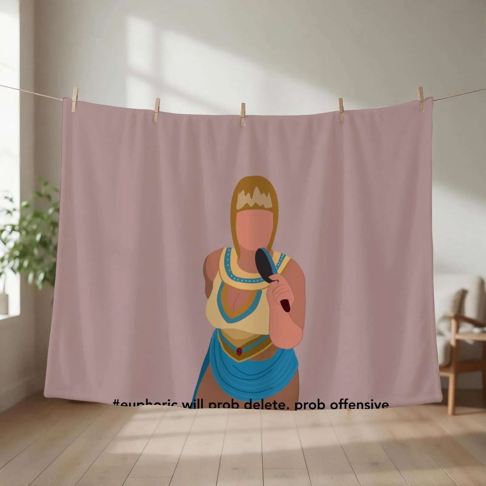 trisha paytas king tut Throw Blanket heavy to sleep Blankets For Bed Decorative Beds Blankets For Baby Blankets