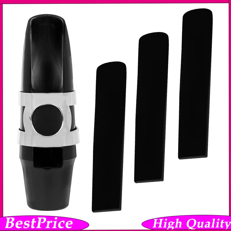 Tenor Saxophone Resin Reeds – Medium Hardness Smooth Surface Elastic & Durable Rich Tone 3-Pack