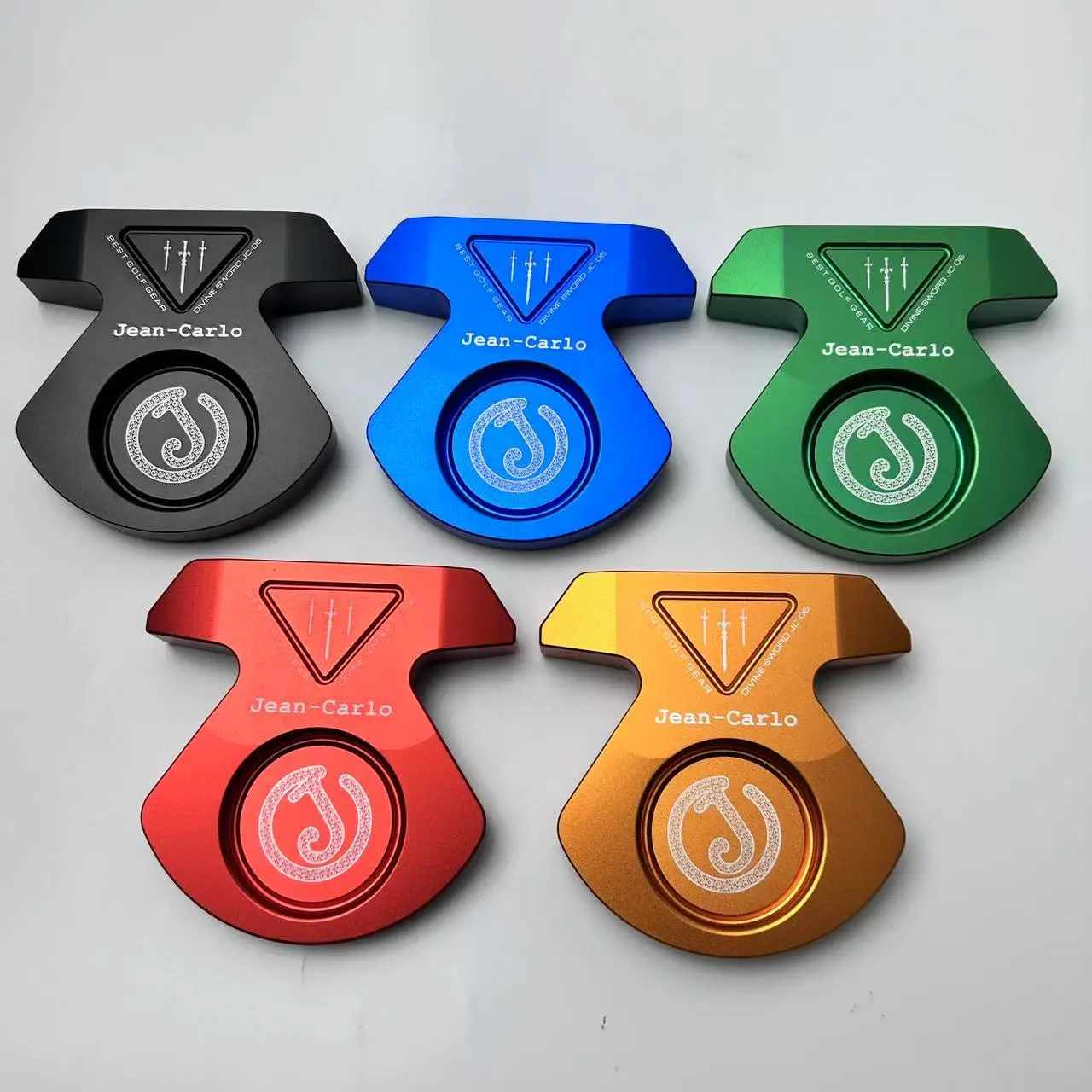 

Jean Carlo Aerospace Putter Head - Aircraft Grade Aluminum CNC Milled - High MOI Balanced Construction