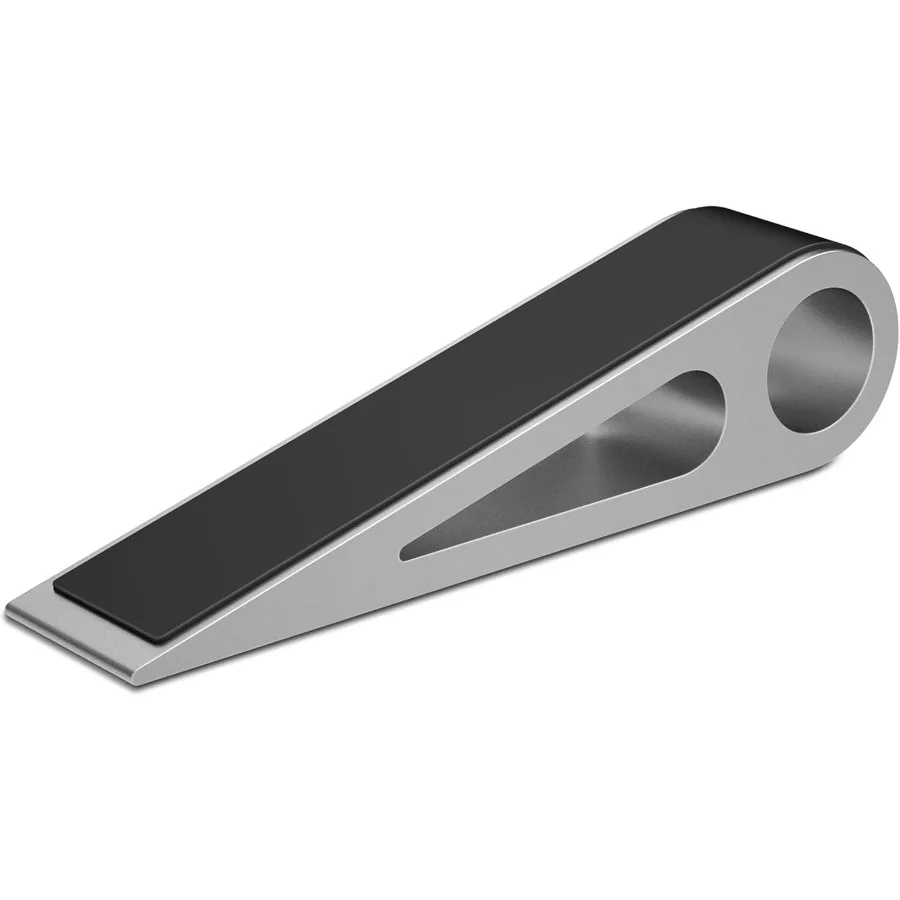 

Сверхмощный дверной стопор для нижней части двери, алюминиевый и резиновый дверной стопор, клин - держите двери открываются в доме, квартире, офисе, отеле