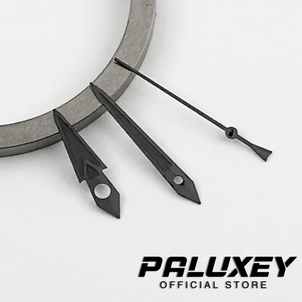 Black Gray Watch Hands For NH35 NH36 NH37 NH38 NH39 NH70 NH72 Movement Watches Pointers Green Luminous image 2