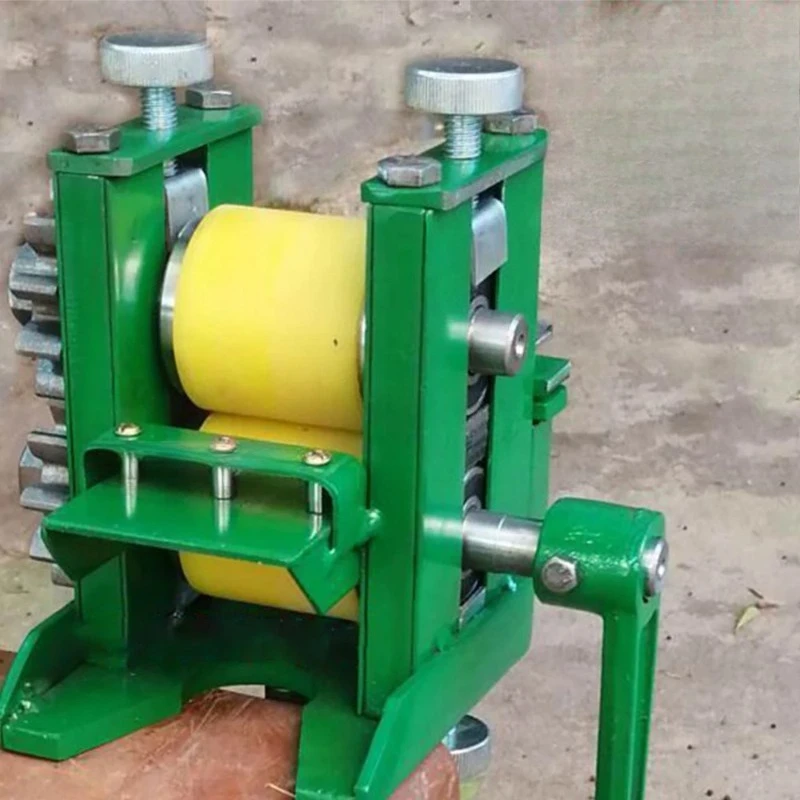 Small Bamboo Strip Slitter Layering Machine Manual Bamboo Breaking Cutting Machine  Bamboo Slats Making Tool